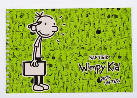 Saftirik Wimpy Kid Resim Defteri (17x25) (SFT212)