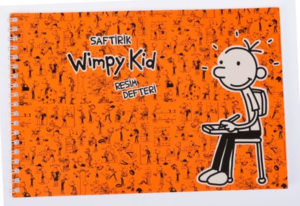 Saftirik Wimpy Kid Resim Defteri (17x25) (SFT213)