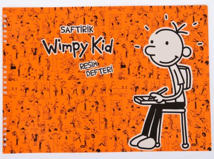 Saftirik Wimpy Kid Resim Defteri (25x35) (SFT223)