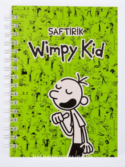 Saftirik Wimpy Kid A6 Karton Kapak Spiralli Bloknot (SFT282)