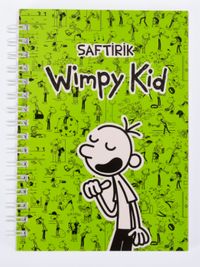 Saftirik Wimpy Kid A6 Karton Kapak Spiralli Bloknot (SFT282)