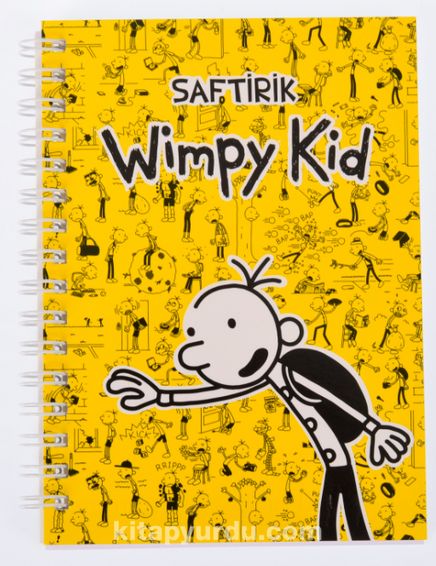 Saftirik Wimpy Kid A6 Karton Kapak Spiralli Bloknot (SFT284)