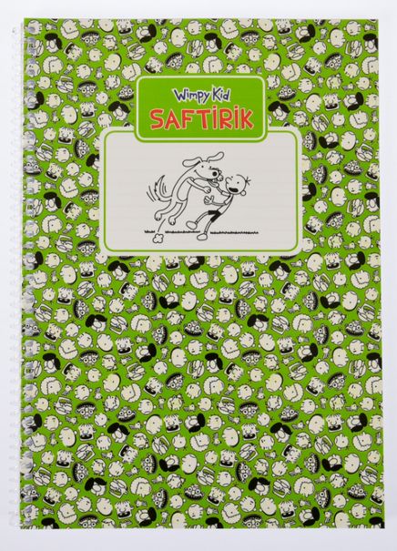 Saftirik Wimpy Kid A4 Kareli Okul Defteri (SFT302)