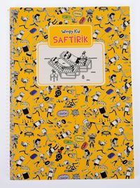 Saftirik Wimpy Kid A4 Kareli Okul Defteri (SFT304)