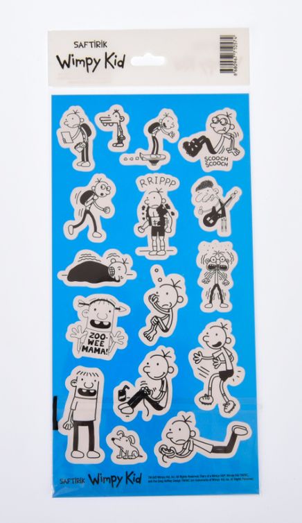 Saftirik Wimpy Kid Renkli Çıkartma (SFT603)