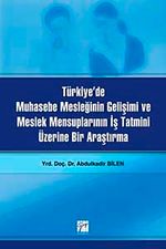 Türkiye'de Muhasebe Mesleğinin Gelişimi ve Meslek Mensuplarının İş Tatmini Üzerine Bir Araştırma