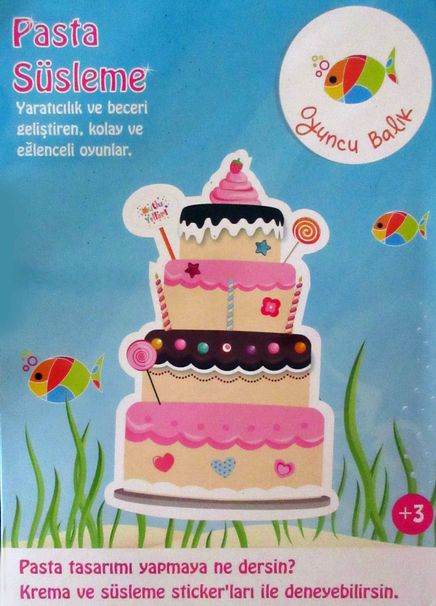 Oyuncu Balık - Pasta Süsleme