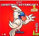 Şıpşıp Çıkartmalı Boyamalar -1 /  Kuşlar