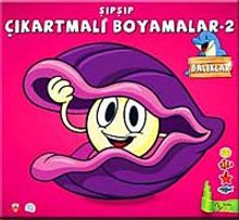Şıpşıp Çıkartmalı Boyamalar -2 / Balıklar