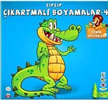 Şıpşıp Çıkartmalı Boyamalar -4 / Orman Hayvanları