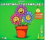 Şıpşıp Çıkartmalı Boyamalar -5 / Çiçekler Bitkiler