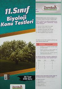 11. Sınıf Biyoloji Konu Testleri (28 Test)