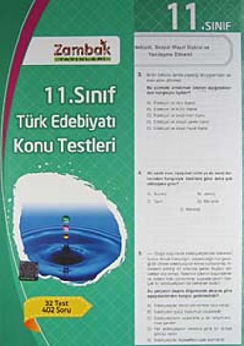 11. Sınıf Türk Edebiyatı Konu Testleri (32 Test)