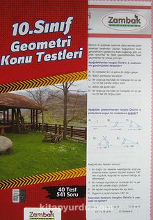 10. Sınıf Geometri Konu Testleri (40 Test-541 Soru)