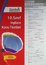 10. Sınıf İngilizce Konu Testleri (30 Test)