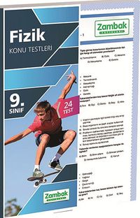 9. Sınıf Fizik Konu Testleri (24 Test)