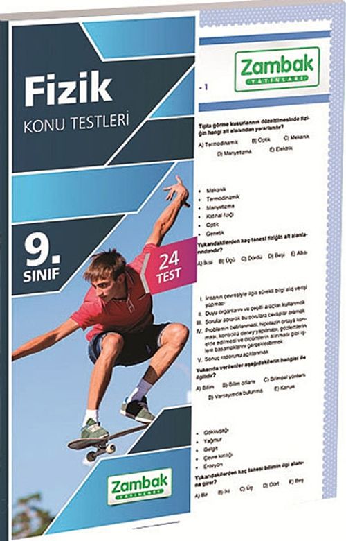 9. Sınıf Fizik Konu Testleri (24 Test)
