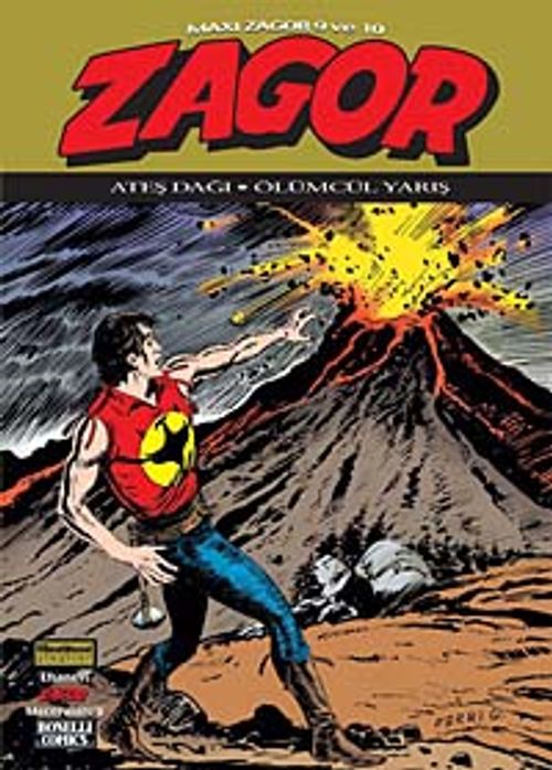 Efsanevi Zagor 9 Ateş Dağı - Ölümcül Yarış