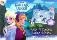 Disney Karlar Ülkesi Anna ve Elsa'nın Harika Dünyası Yapboz Kitabı