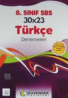 30x23 SBS 8. Sınıf Türkçe Denemeleri