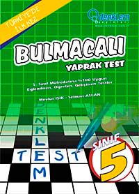 Bulmacalı Yaprak Test 5. Sınıf