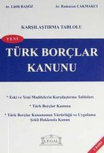 Karşılaştırma Tablolu Türk Borçlar  Kanunu
