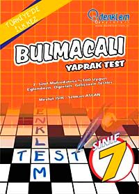 Bulmacalı Yaprak Test 7. Sınıf