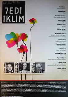 Sayı :289 Nisan 2014 Kültür Sanat Medeniyet Edebiyat Dergisi