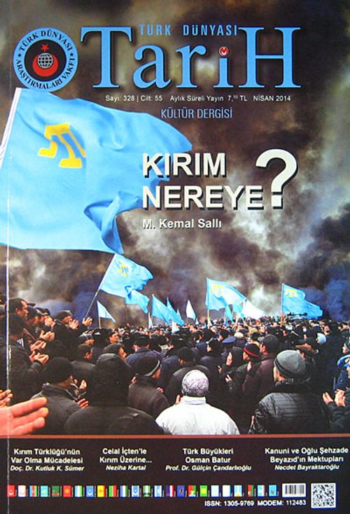 Türk Dünyası Araştırmaları Vakfı Dergisi Nisan 2014 / Sayı:328