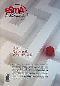 Esma İle Yaşamak Aylık Esma-i  Hüsna Dergisi Sayı:16 Mayıs 2014