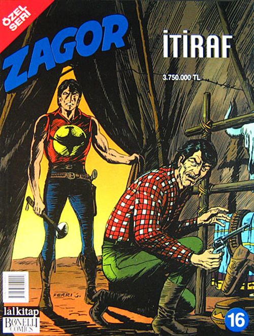 Zagor -16 İtiraf (Özel Seri)