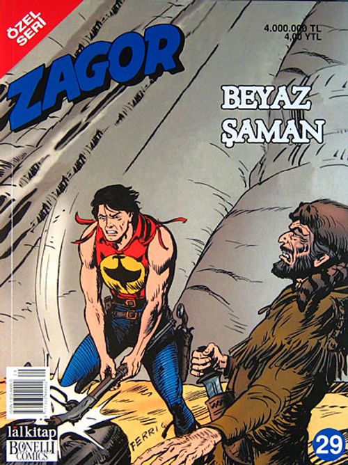 Zagor -29 Beyaz Şaman (Özel Seri)