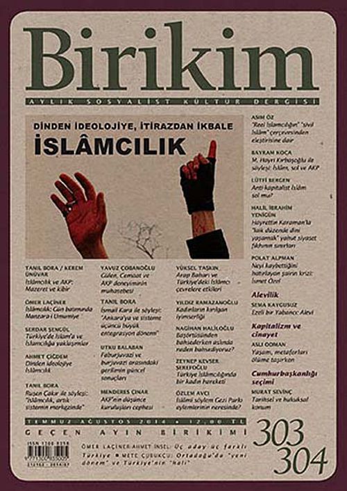 Birikim / Sayı:303-304 Yıl:2014 / Aylık Sosyalist Kültür Dergisi