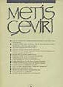 Metis Çeviri (1991 Bahar)