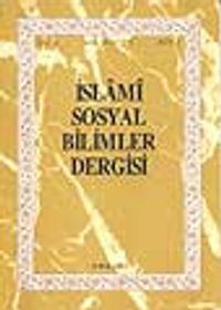 İslami Sosyal Bilimler Dergisi 1993 Cilt:1 Sayı:1