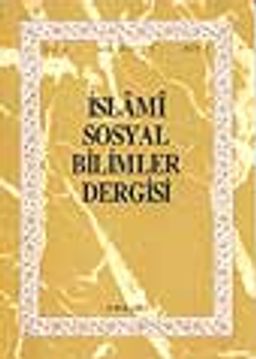 İslami Sosyal Bilimler Dergisi 1993 Cilt:1 Sayı:1
