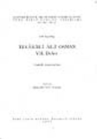 Tevarih-i Al-i Osman 7. Defter