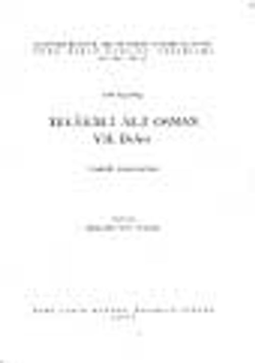 Tevarih-i Al-i Osman 7. Defter