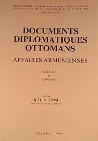 Documents Diplomatiques Ottomans (II.Volume)
