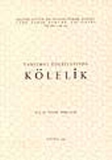 Tanzimat Edebiyatında Kölelik