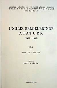 İngiliz Belgelerinde Atatürk (1.cilt)