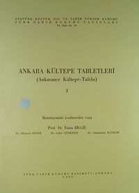 Ankara Kültepe Tabletleri 1