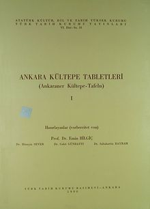 Ankara Kültepe Tabletleri 1