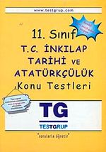 11. Sınıf T.C. İnkılap Tarihi ve Atatürkçülük Konu Testleri