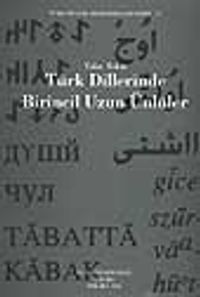 Türk Dillerinde Birincil Uzun Ünlüler