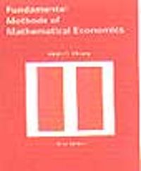 Fundamental Methods of Mathematical Economics