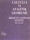 Calculus and Analytic Geometry (2 cilt) takım