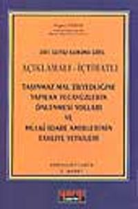 3091 Sayılı Kanuna Göre Açıklamalı-İçtihatlı Taşınmaz Mal Zilyedliğine Yapılan Tecavüzlerin Önlenmesi