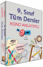 9. Sınıf Tüm Dersler Konu Anlatımlı