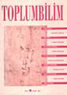 Toplumbilim/ Sayı 1